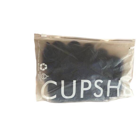 Cupshe Floral Scalloped One-Shoulder Bikini ‘Top’ Tone On Tone Rich Royal Blue W - Picture 6 of 8